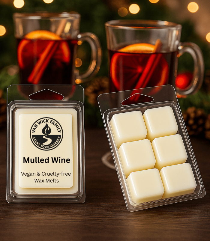 Vegan Friendly Cruelty free Free Shipping £20+ Mulled Wine wax melts (6 pack)