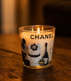 Chanel Inspired gingerbread candle 350g
