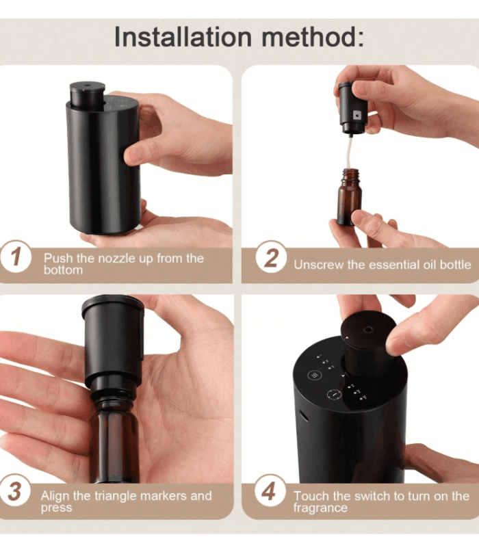 Waterless Essential Oil Diffuser