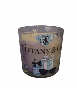 Tiffany & Co inspired Gingerbread Candle